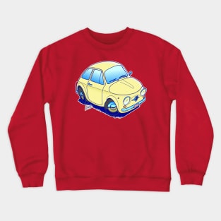 Classic Fiat Cinquecento just the car Crewneck Sweatshirt